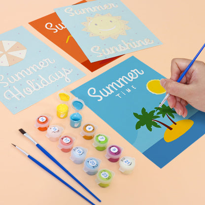 Brillo de Verano – Pintar por números