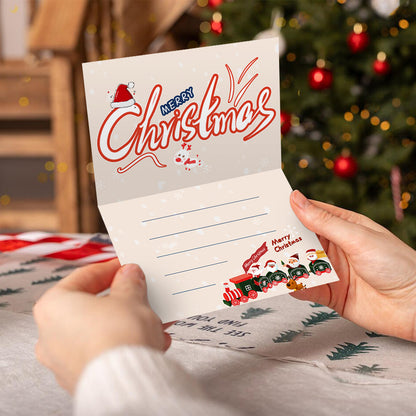 Tarjeta De Navidad Iv - Pintar por Números