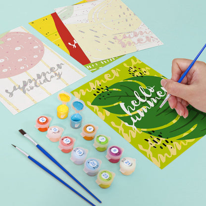 Fruta de Verano – Pintar por números