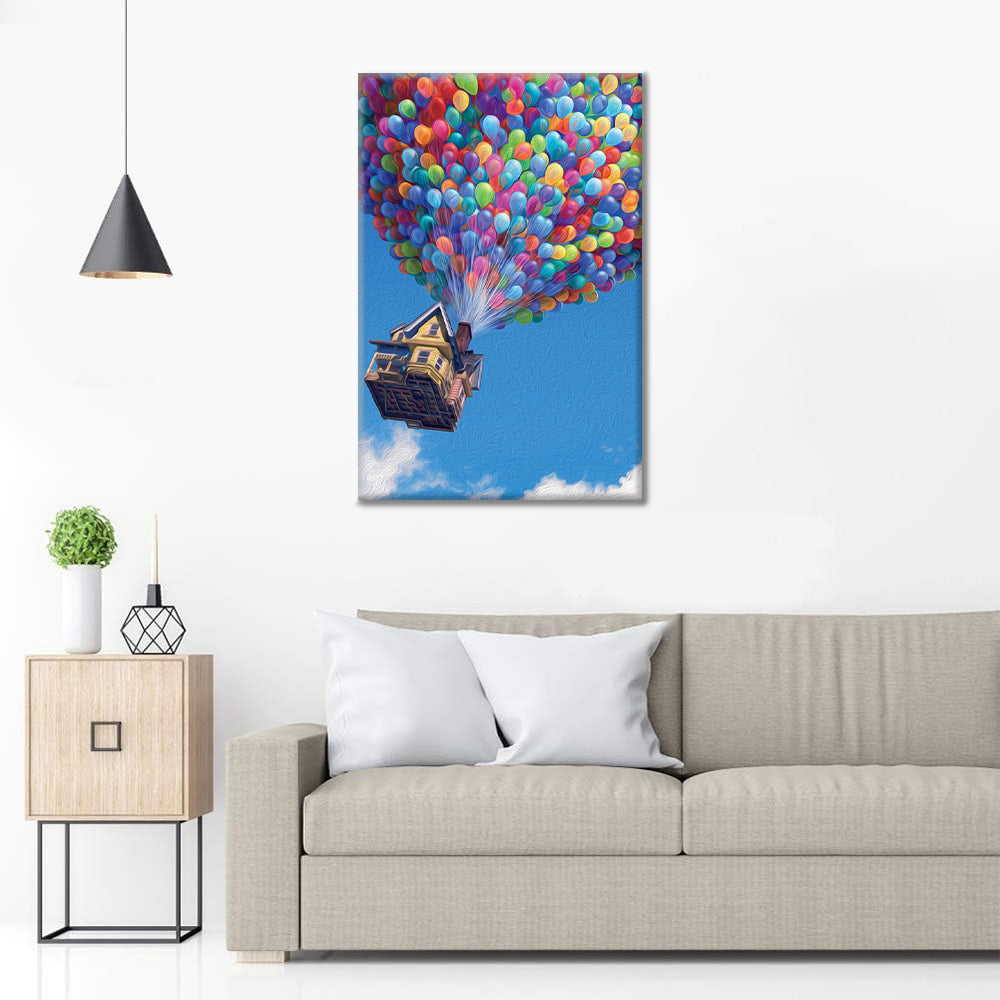 Globo colorido - Pintar por Números