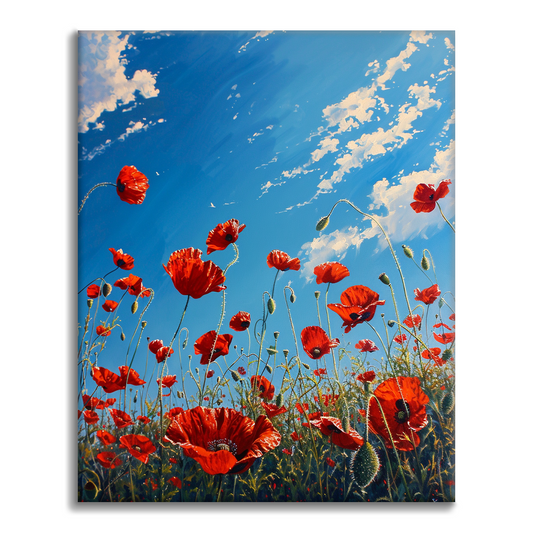 Creciendo Hacia El Sol - Pintar por Números