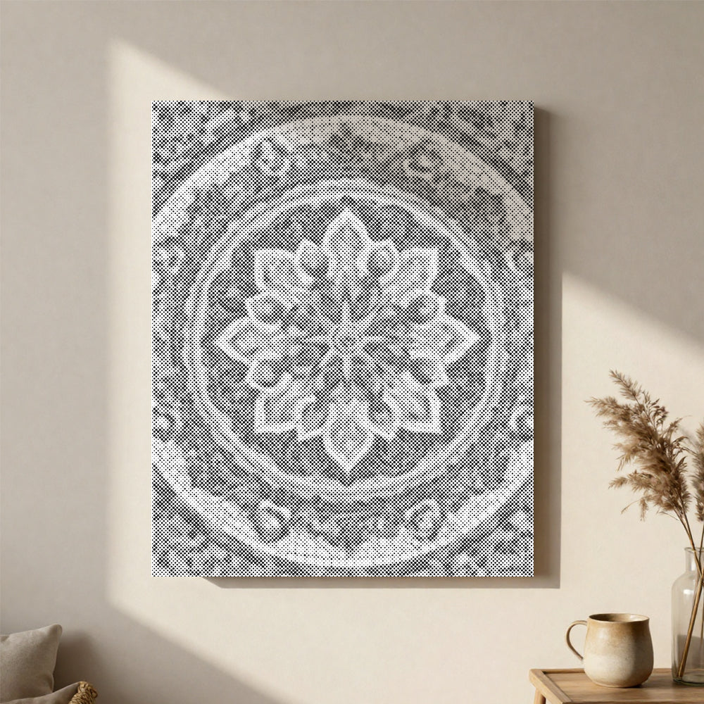 Sun Mandala - Pintura por puntos