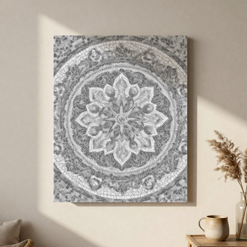 Sun Mandala - Pintura por puntos