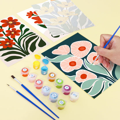 Fantasía Botánica – Pintar por números