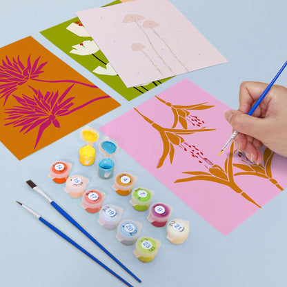 Floración Artística – Pintar por números