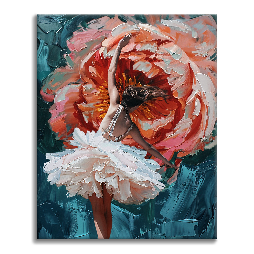 Bailarina - Pintar por Números