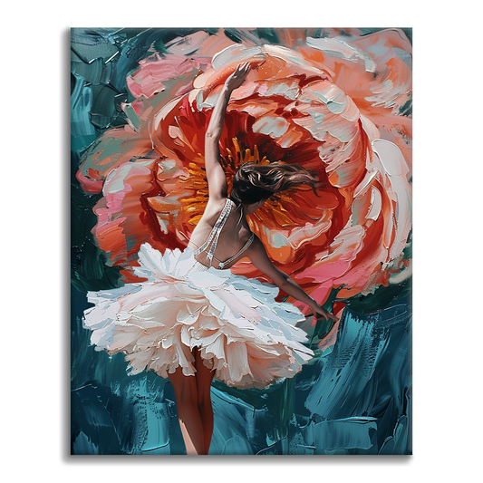 Bailarina - Pintar por Números