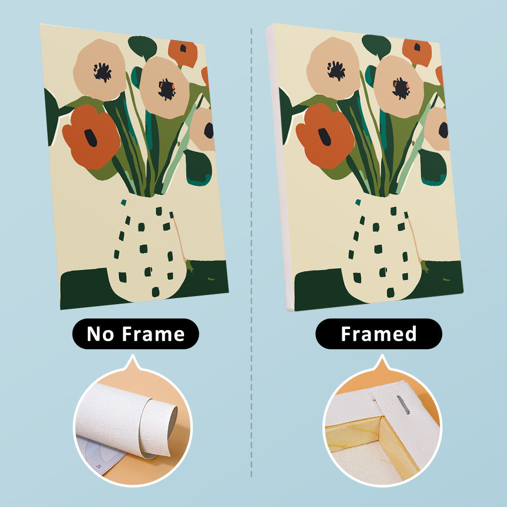 Sinfonía Floral – Pintar por números