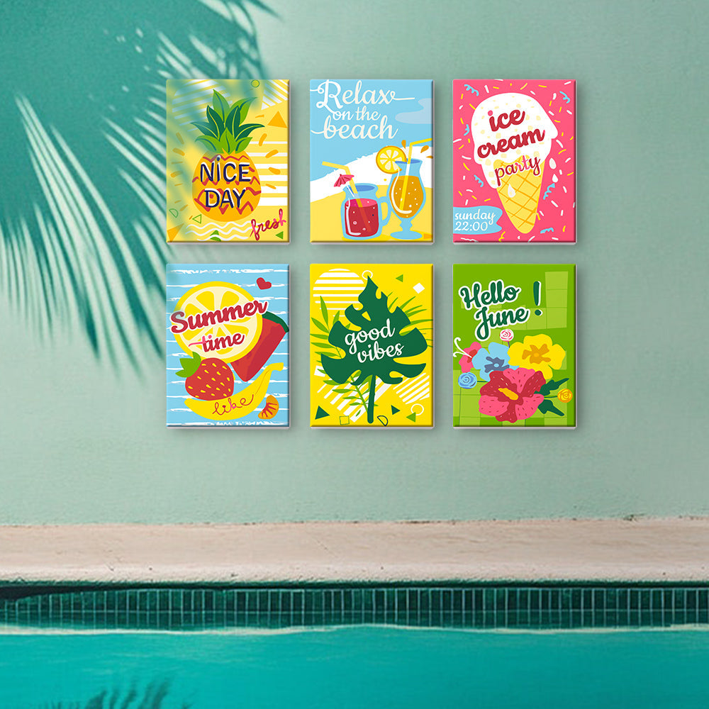 Dulce Verano – Pintar por números