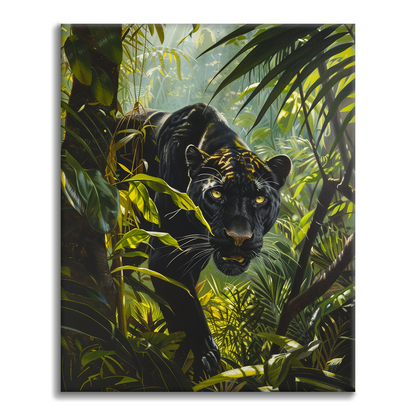 Pantera Negra - Pintar por Números