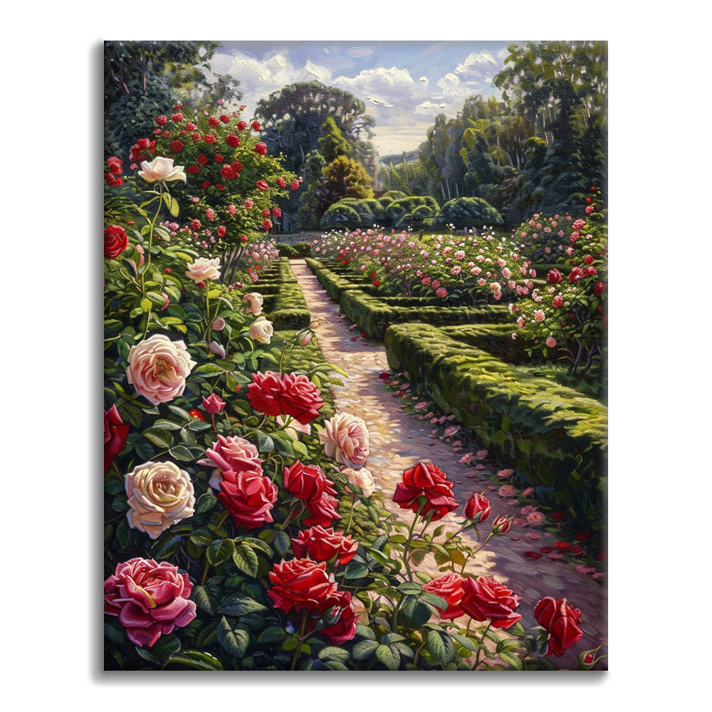 Rosaleda - Pintar por Números
