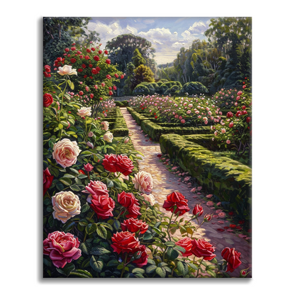 Rosaleda - Pintar por Números