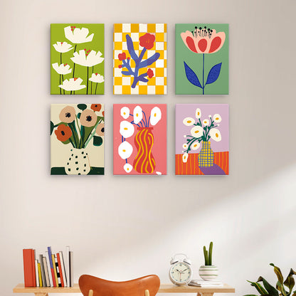 Sinfonía Floral – Pintar por números