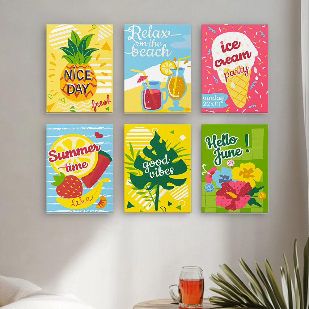 Dulce Verano – Pintar por números