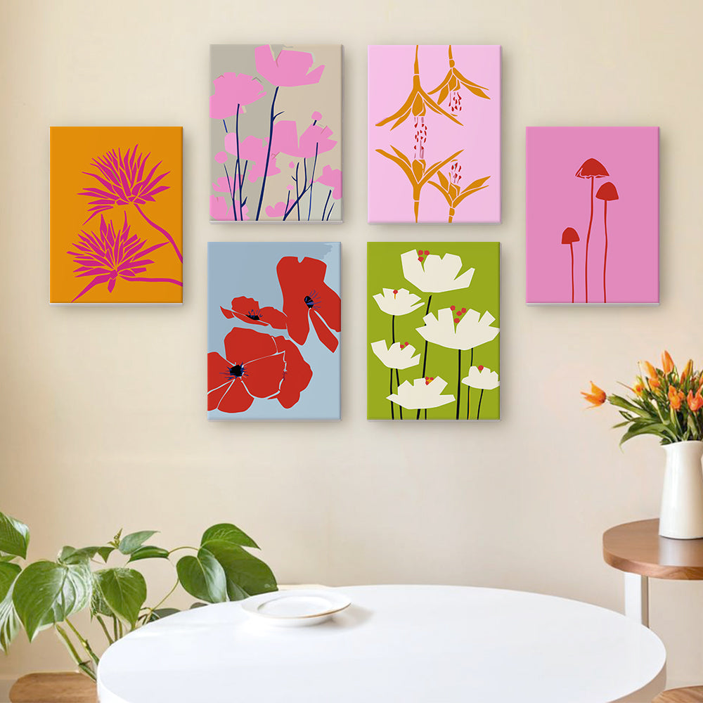 Floración Artística – Pintar por números