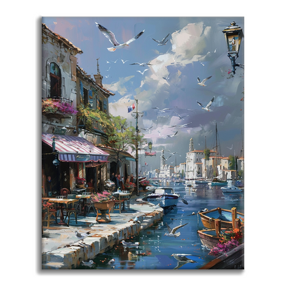 Esquina Frente Al Mar - Pintar por Números
