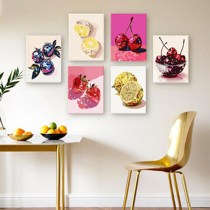 Fruta Luminosa – Pintar por números