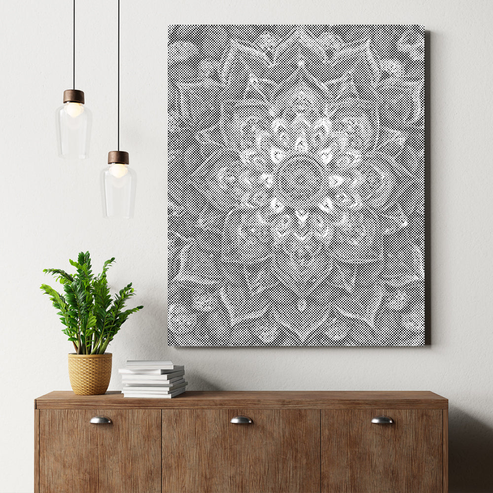 Rainbow Flower Mandala - Pintura por puntos