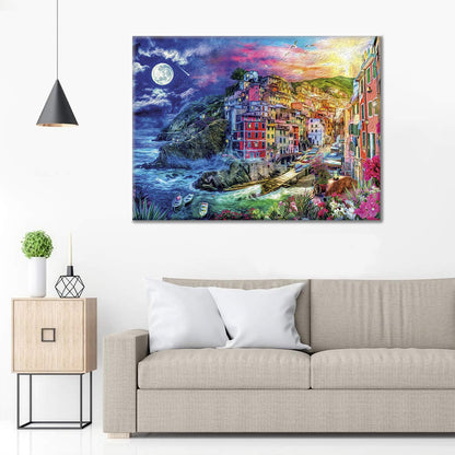 Noche y día cinco - Pintar por Números