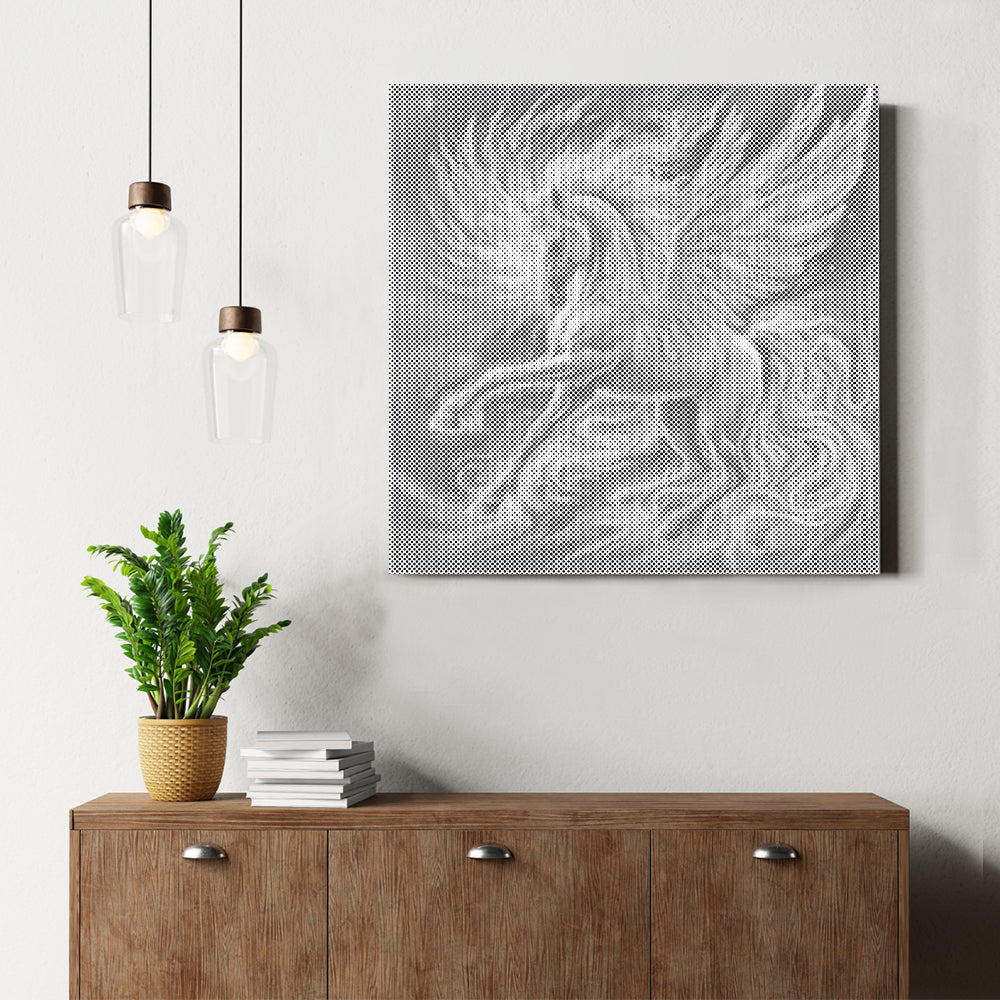 Pegasus With Glowing - Pintura por puntos