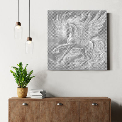 Pegasus With Glowing - Pintura por puntos