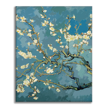 Flor De Almendro - Pintar por Números