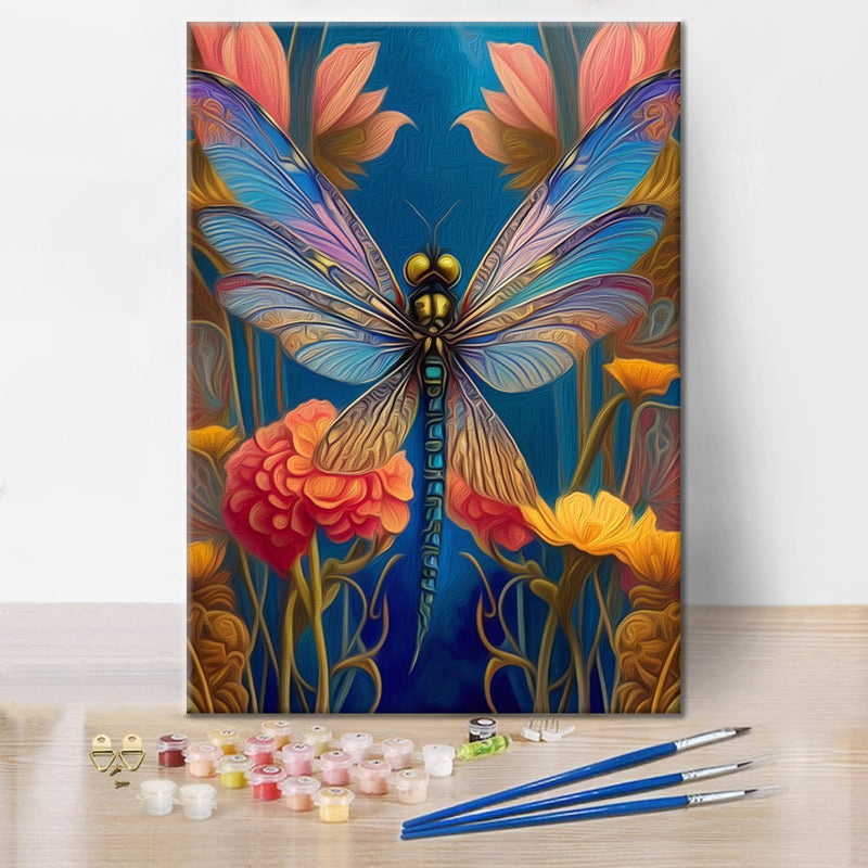Unas Hermosas Libélulas - Pintar por Números