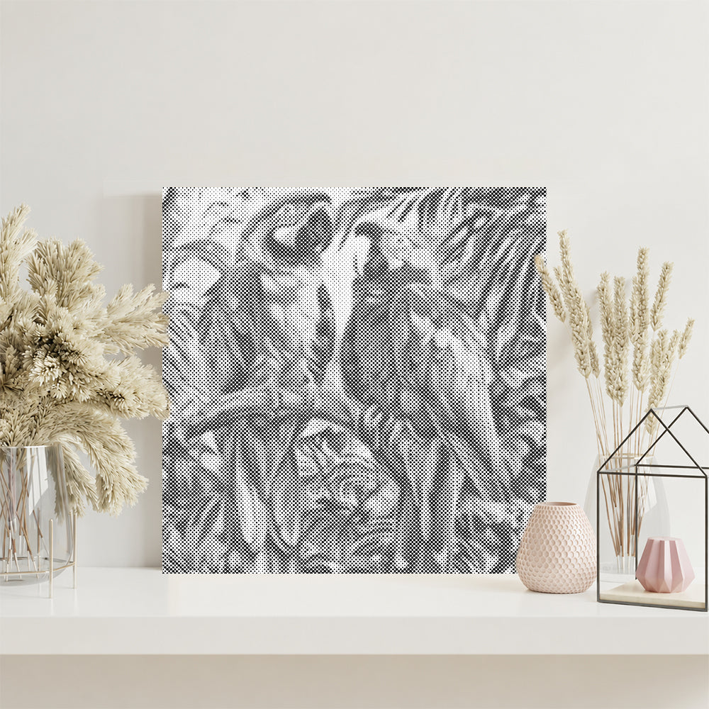 Parrot Bird - Pintura por puntos