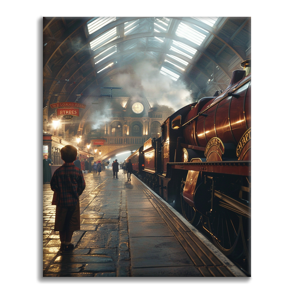 Estación - Pintar por Números