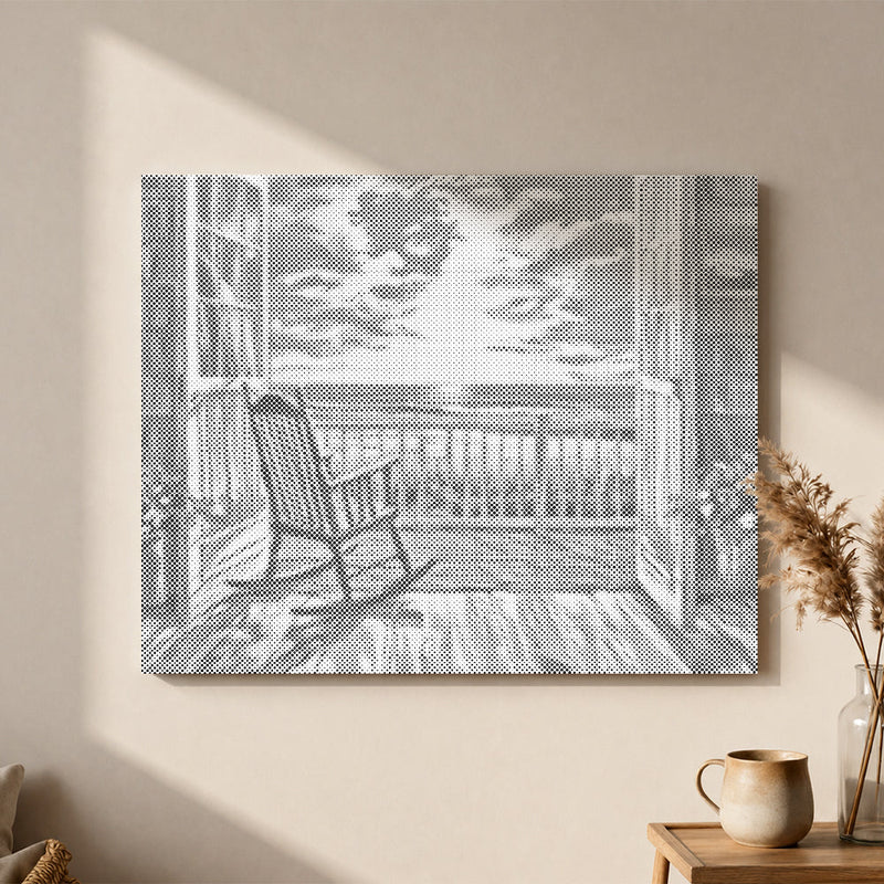 Seaside Rest - Pintura por puntos