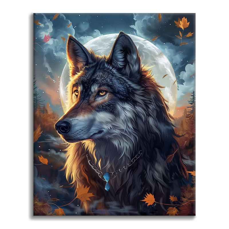 Rey Lobo - Pintar por Números