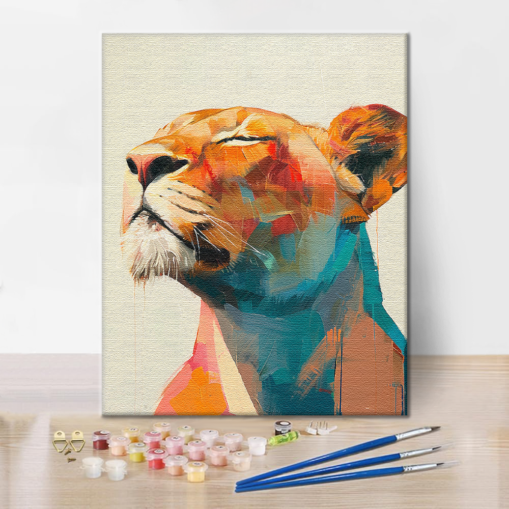 Una Oda Colorida A Lo Salvaje - Pintar por Números