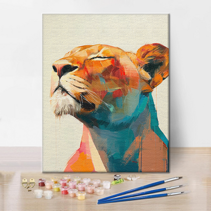 Una Oda Colorida A Lo Salvaje - Pintar por Números