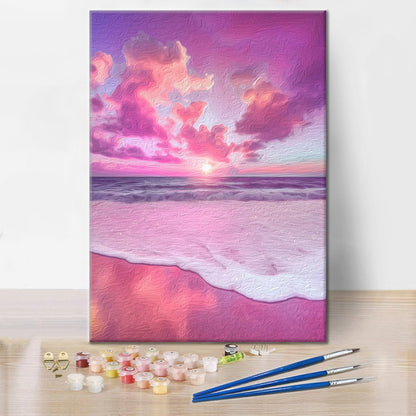 Mar Rosa - Pintar por Números