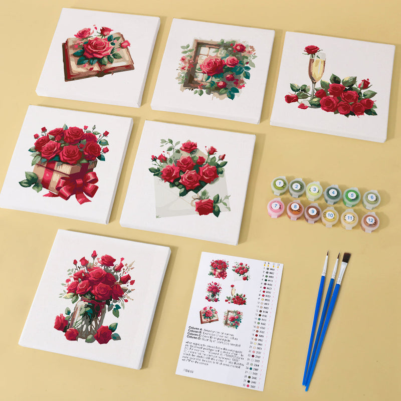 Rosa - Pintar por Números