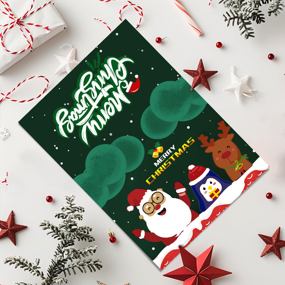 Tarjeta De Navidad Iv - Pintar por Números