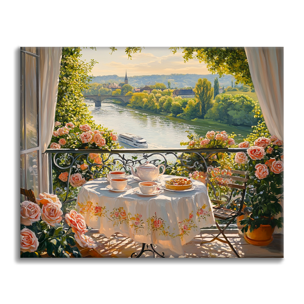 Té de la Tarde - Pintar por Números