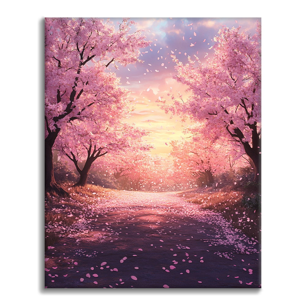 Pasarela De Sakura - Pintar por Números