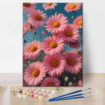 Hermosas flores - Pintar por Números