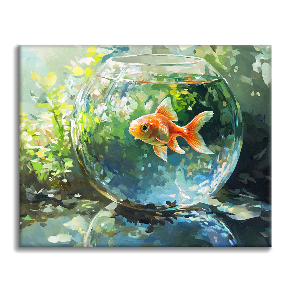 Pez Dorado - Pintar por Números