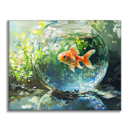 Pez Dorado - Pintar por Números