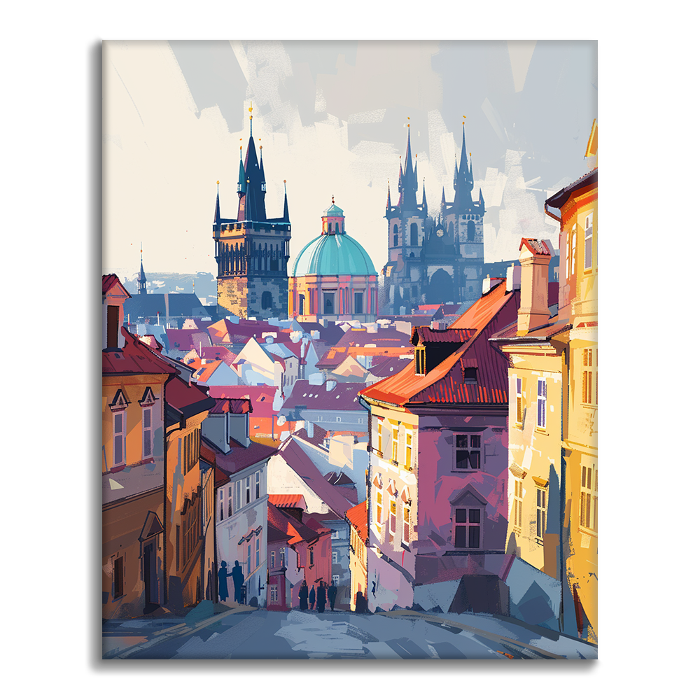 Praga - Pintar por Números