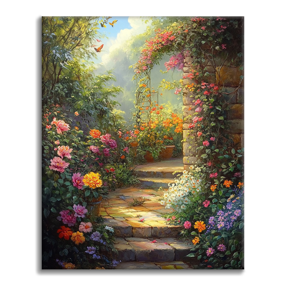 Jardín De Primavera - Pintar por Números