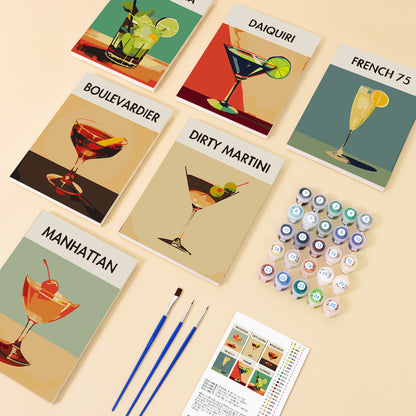 Cóctel IV – Pintar por números