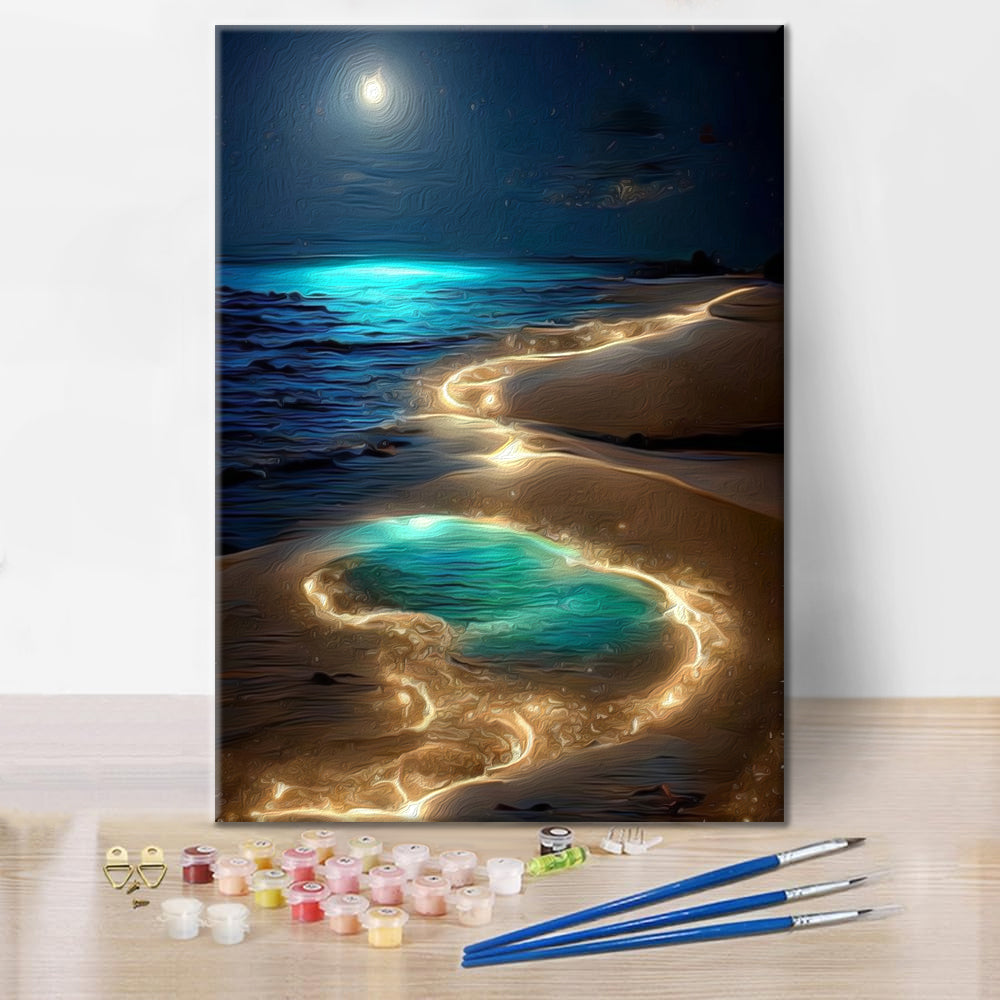 Paisaje Lunar - Pintar por Números