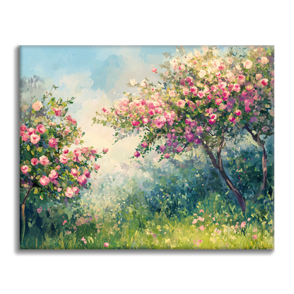 Flores De Cerezo De Primavera - Pintar por Números