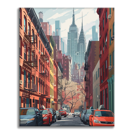 Nueva York - Pintar por Números
