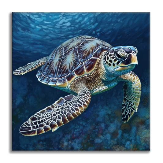 Tortuga Marina - Pintar por Números
