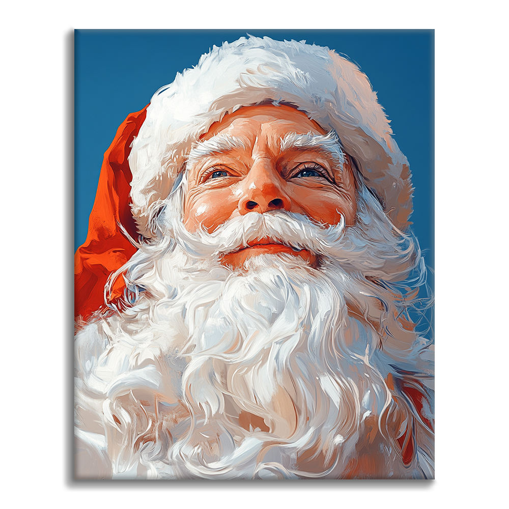 El Amable Papá Noel - Pintar por Números