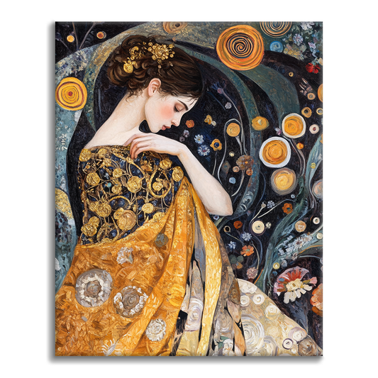 Mujer Elegante - Pintar por Números